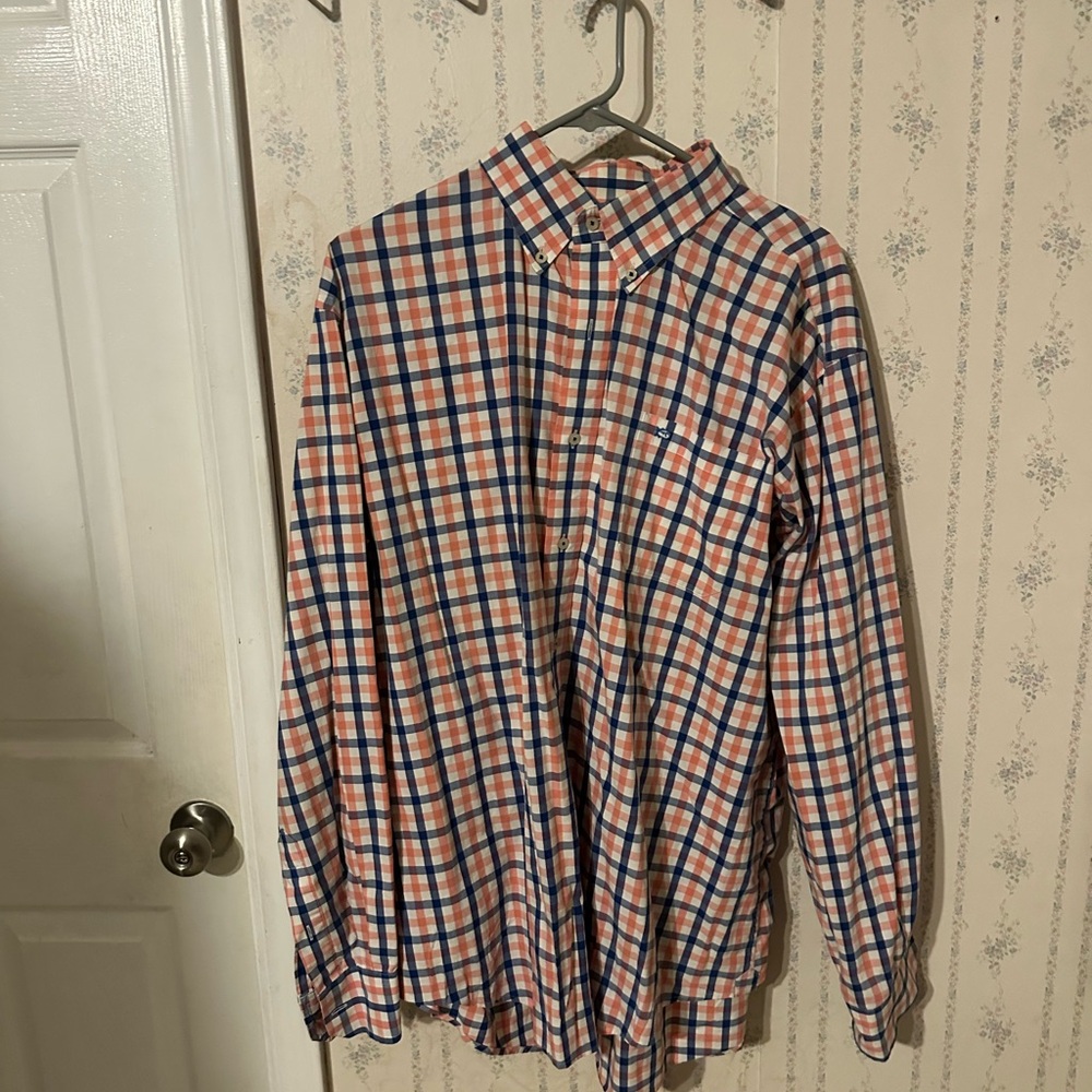Southern Tide Multicolor Checkered Shirt